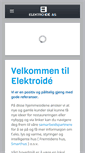 Mobile Screenshot of elektroide.no
